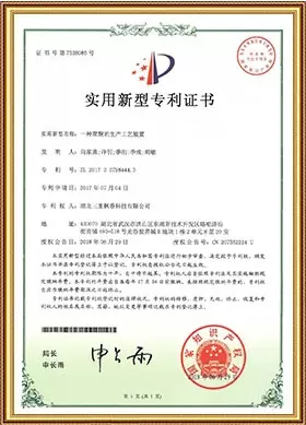 utility model patent certificate 1